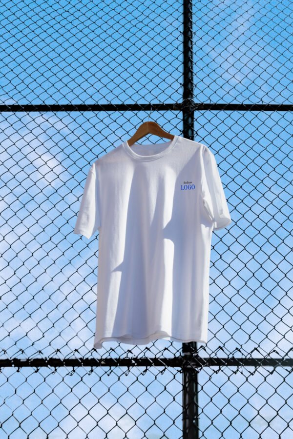 Basic weißes T-shirt